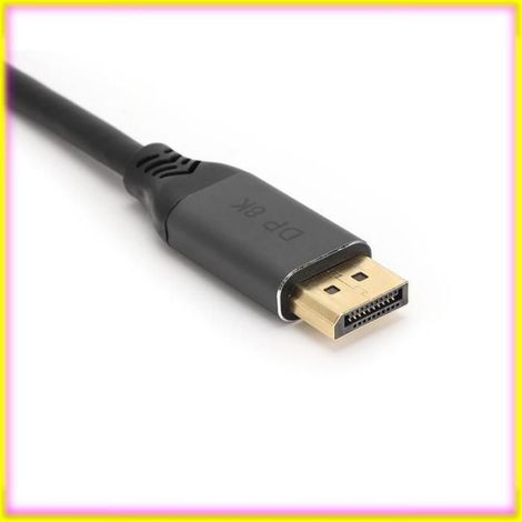 keenso DP vers DP 1.4 DisplayPort to DisplayPort Cable 1.4 8K 240Hz Câble Vidéo 1M pour PC TV à 1,4 à informatique portable (1/5)