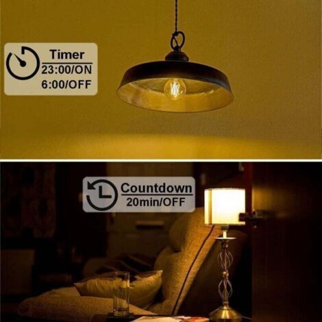 FENOPLASTICAInterrupteur WIFI Connecté Alexa Google Assistant Smart Life Compatible, Mural Interrupteur Tactile 1 Gang 1 Voies Blanc Panneau en Verre Trempé (1/3)
