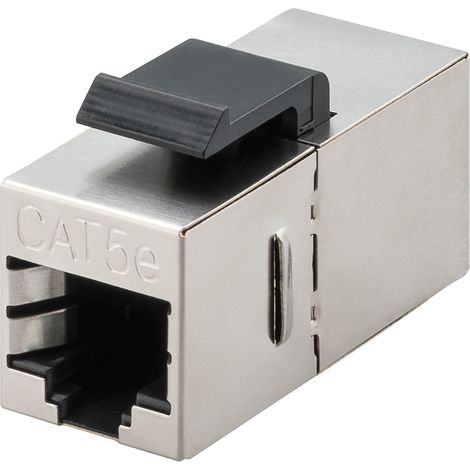 INTELLINET Frutto Keystone RJ45 Cat5e F/F FTP Schermato (1/2)