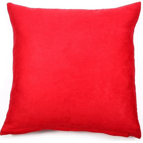 Housse de coussin en toile de coton doux, taie d'oreiller décorative pour salon, canapé et intérieur (1/5)
