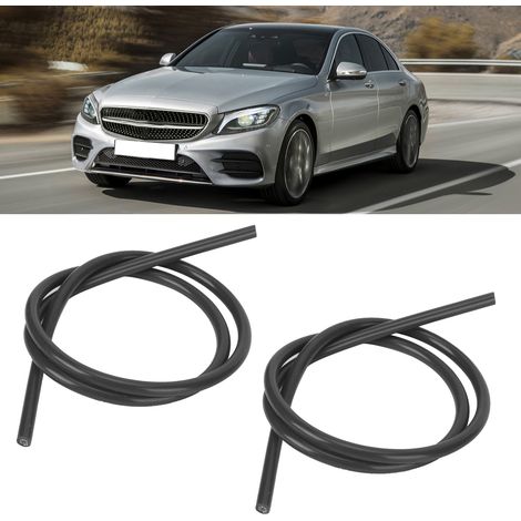 2 Pièces Câble d'Allumage 8mm Noir en Silicone avec Noyau Carbure de Silicone Longueur 1m (1/5)