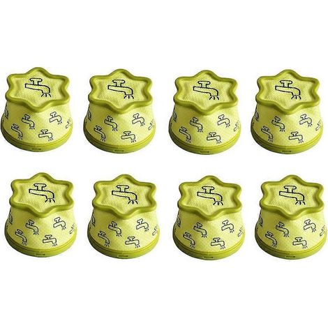 Lot de 8 filtres pour aspirateur LG A9 CordZero A958KA, A958SA, A9MASTER2X, A9MULTI2X, A9MULTI, A9DDCARPET2, A906SM