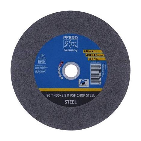 PFERD Disques à tronçonner CHOPSAW 80 T 400-3,8 K PSF CHOP STEEL/25,4 10 pièces (1/3)