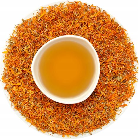 Petali di fiori di calendula essiccati - 20 g di fiori commestibili (1/3)