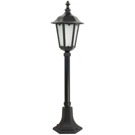 Lampione giardino esterno Retro SU-MA nero 76cm E27 IP43