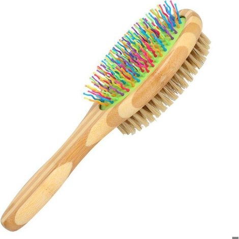 Brosse pour chien et chat, brosse double pour chiens et chats (1/5)