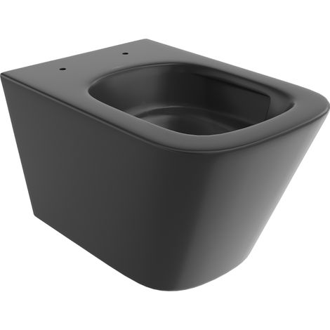 Mexen Teo WC-Schüssel Rimless Tornado, matt schwarz - 3385XX85T (1/5)