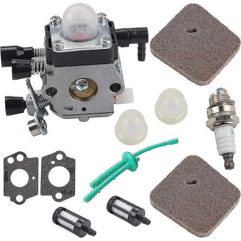 Carburateur HS45 FS38 pour Stihl C1QS97, C1QS186, FS46, FS55, KM55 et FS45 (1/5)