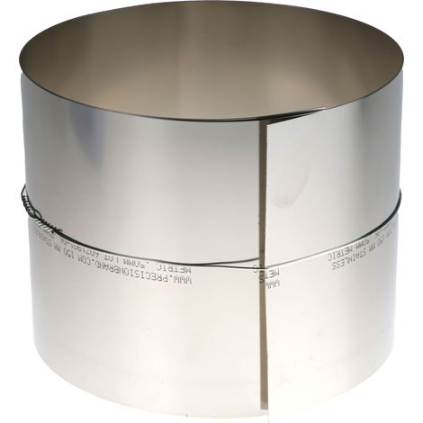 Cale en acier, 1.25m x 150mm x 0.5mm ( Prix pour 1 )