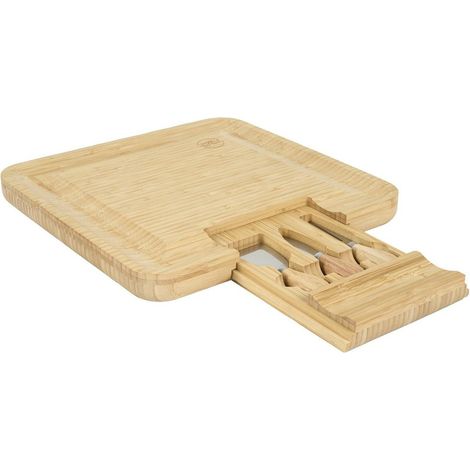 Plateau à fromage La Table avec 3 couteaux (1/5)