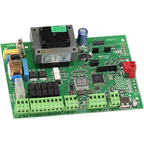 Scheda elettronica per cancelli a battente FAAC E045S