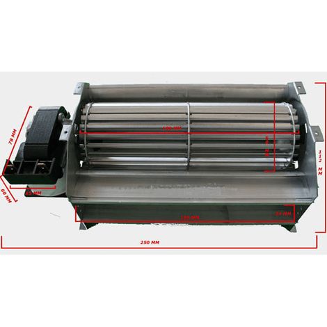 VENTILATEUR TANGENTIEL 180 M/M pour FOUR - 7746214 (1/3)