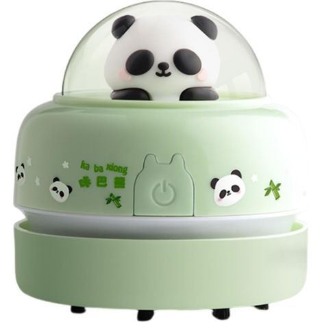 Portable Cordless Cartoon Design Desktop Vacuum Cleaner for Keyboard, Piano, Home, School, Car (1/5)