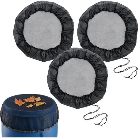 3Pcs Filet Citerne Eau de Pluie 100CM Couvercle Récupérateur Eau de Pluie (1/5)