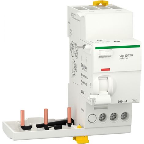 Bloc differentiel Vigi Départ 3P 40A 300mA Type AC (1/2)
