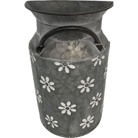 Deko Milchkanne grau Deko