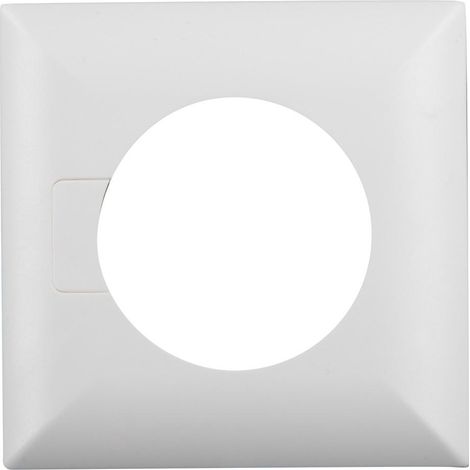 Cadre carré PD3N-FP blanc mat à clip pour détecteur PD3 faux plafond LUXOMAT 92991 (1/2)
