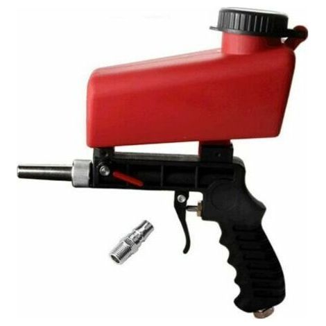 Pistolet de sablage pneumatique Petite machine de sablage pneumatique à gravité portable (1/4)