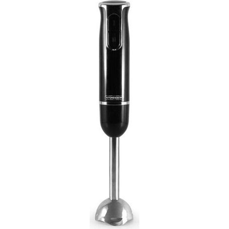 Kitchencook - Hand X Black - Noir - Mixeur Plongeant - 600 W - Pied Inox (1/5)