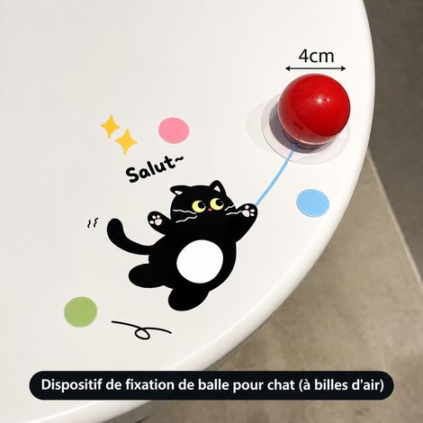 Poignée lève-abattant de WC hygiénique motif chat avec ballon pour couvercle de toilette 15 g – Livraison gratuite