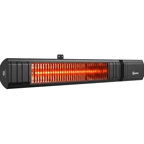 Radiateur infrarouge suspendu 2000W fibre carbone, chauffage de plafond pour extérieur (1/5)