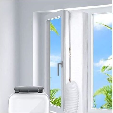 500cm Kit Calfeutrage Climatiseur Mobile Kit Fenêtre Climatiseur Mobile Kit Calfeutrage Climatiseur Porte Fenetre Joint de Fenetre Climatisation Climatiseur Fenetre Calfeutrage Fenetre Climatiseur (1/5)