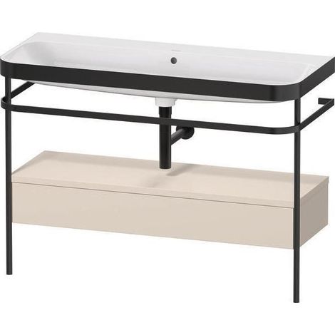 DU HappyD2+ cbonded m.Mk.u.Sk. 1175x490x 850mm, +MWT, mÜ, Taupe smt (1/4)
