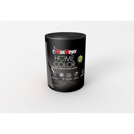 MAXMEYER PITTURA COLORATA SUPERLAVABILE HOME COLOR SMOKE 0,75L (1/5)