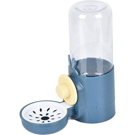 Abreuvoir automatique pour lapins 500 ml, distributeur d'eau suspendu double usage, biberon amovible pour hamsters, 1 pièce (1/4)