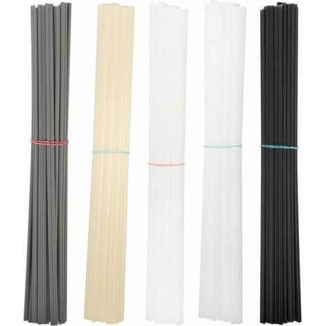 100 pièces baguettes de soudage en plastique ABS/PP/PVC/PE baguettes de soudage pour pare-chocs de voiture pistolet de soudage en plastique/pistolet à air chaud (1/5)