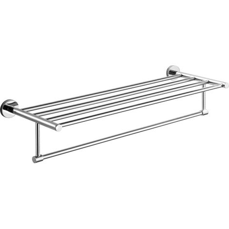 Aqualine Samba - Handtuchablage mit Reck, Länge 63 cm, verchromt SB114