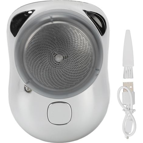 Mini tondeuse à barbe électrique USB rechargeable, portable, imperméable, silencieuse, unisexe, pour voyage quotidien (1/5)