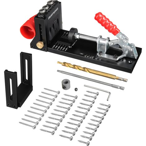 Gabarit de percage oblique 9,5 mm 12-42mm ENJOYWOOD XK4 6PCS Jmax (1/5)