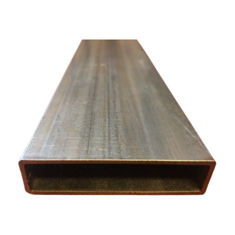Tube rectangle acier galvanisé 60x15x1,5 mm - Longueur 80 cms (1/2)
