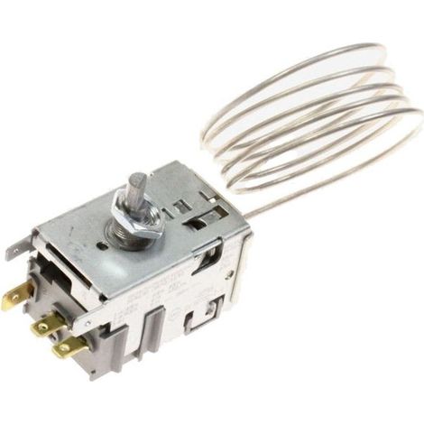 Thermostat 077B6038 pour Réfrigérateur, Congélateur FAGOR BRANDT VEDETTE SAUTER DE-DIETRICH 45X7703 (1/3)
