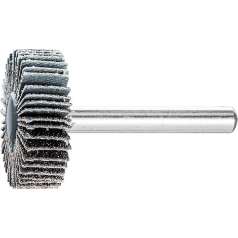 PFERD TOOLS SIC Fächerschleifer F Ø 30x10mm Schaft-Ø 6 mm SIC80 für harte NE Metalle 10 Stk (1/4)