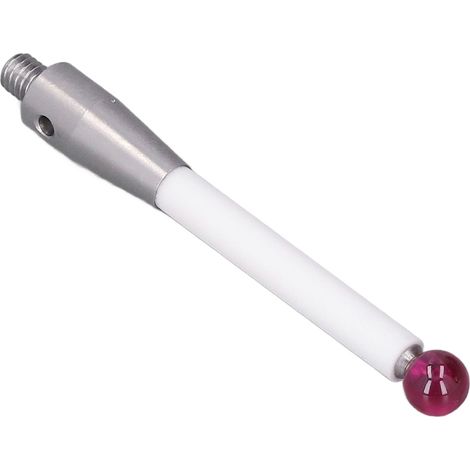 Style tactile CMM étrier acier inox et céramique bout 6mm sonde mesure 3D filetage M4 (1/5)