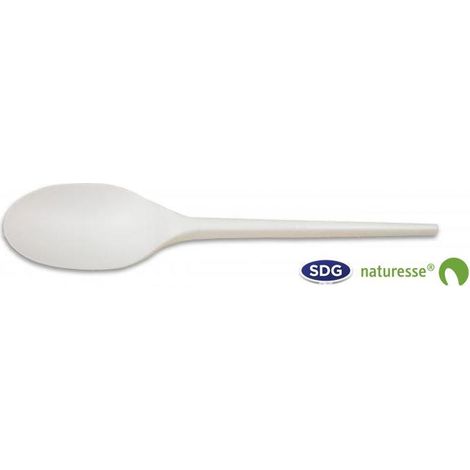 Cuillère CPLA 16,5 cm 2 Coloris - SDG Lot de 1000