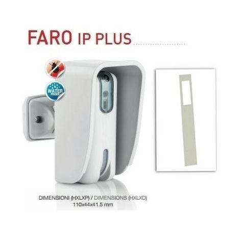 Venitem sensore esterno tenda doppia tecnologia FARO IP PLUS + Lente pet immune - 20.209.415