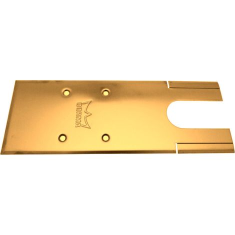 Dorma N7510 Placa de latón para puerta pivotante