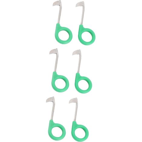 6pièces Cutter De pour Arbres Fruitiers Outil De Stripping Précis pour Pêche Raisin Et Jujube Édges Fins Et Design Pratique pour Jardinage Cutter Vert No (1/5)