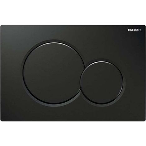 Geberit Sigma01 actuator plate, glossy black (115.770.DW.5) (1/4)