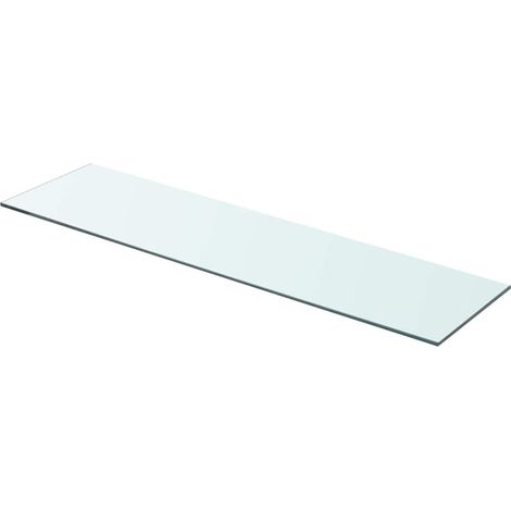 Maison Exclusive - Regalböden 2 Stk. Glas Transparent 80x20 cm (1/4)