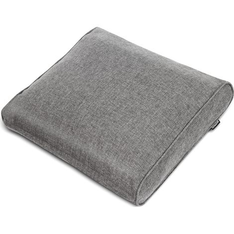 Bomoe Loungekissen Outdoor Ilano	Hellgrau, 40cm, 50cm, 15cm