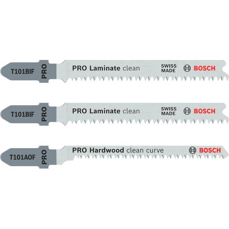 Bosch PRO Laminate Set, T-Schaft, 3-tlg.