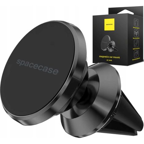 Soporte magnético para rejilla de ventilación Spacecase SC02 para coche, color negro. (1/5)