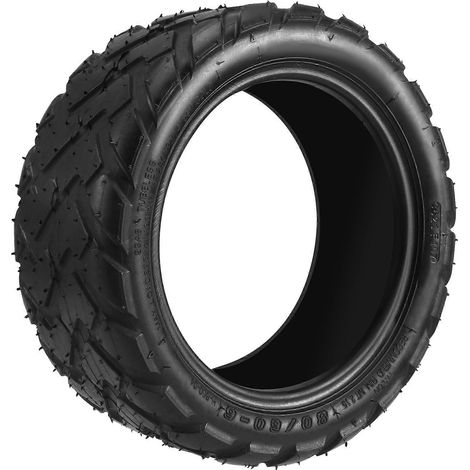 Pneu tubeless 80/60-6 résistant à l'usure pour trottinette électrique Mini Kibe Avt (compatible avec tous les modèles). (1/5)