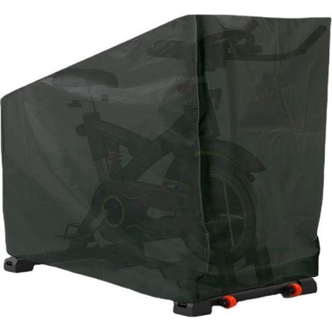 Housse de vélo d'appartement Housse Imperméable Couverture Vélo Housse de protection pour vélo extérieur Housse Anti-poussière (123x58x113/142cm) (1/5)
