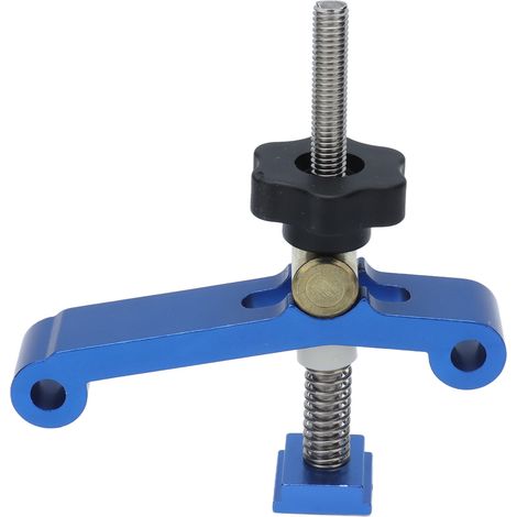 T-Nut-Klemme, blau, zum Niederhalten von CNC-Fräsen, für die Holzbearbeitung und die Befestigung von Metallteilen (1/5)