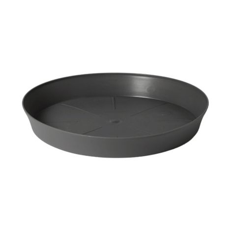 SOTTOVASO EXPORT 26 CM GRIGIO FUMO PLASTECNIC